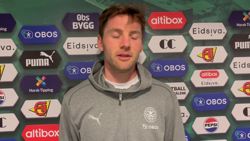 Pål Alexander Kirkevold før RBK-kampen